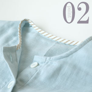 ちらりと覗くおしゃれなテープのワンポイント（全色同色）