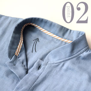 ちらりと覗くおしゃれなテープのワンポイント（全色同色）