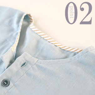 ちらりと覗くおしゃれなテープのワンポイント（全色同色）