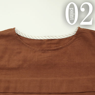 ちらりと覗くおしゃれなテープのワンポイント(全色同色)