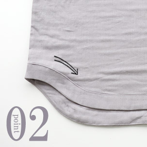 ちらりと覗くおしゃれなテープのワンポイント(全色同色)