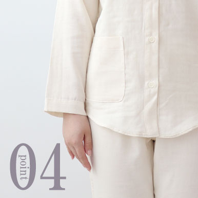 同色をあわせると透け感は目立ちにくい