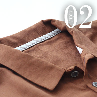 ちらりと覗くおしゃれなテープのワンポイント（全色同色）