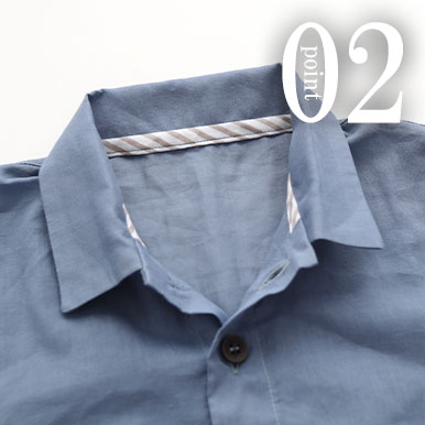 首元はおしゃれなテープ付き（全色同色）