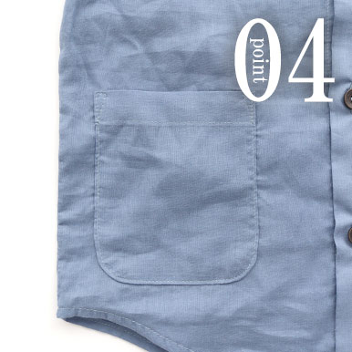 便利なポケット付き