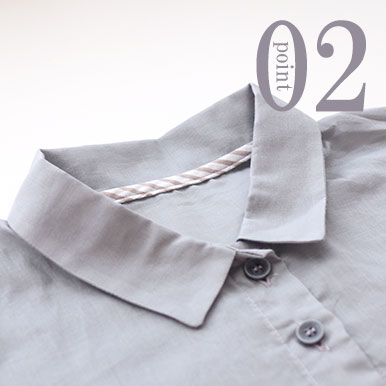 ちらりと覗くおしゃれなテープのワンポイント（全色同色）