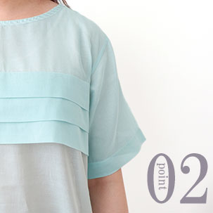 肩が冷えにくい袖丈