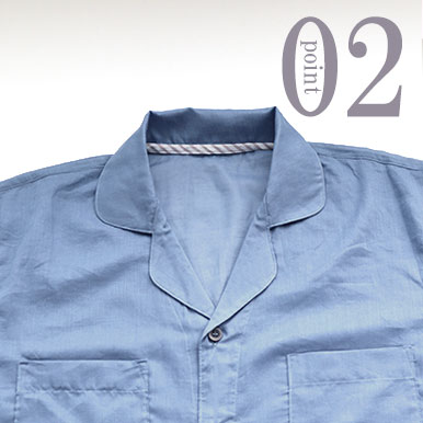 首元はおしゃれなテープ付き(全色同色)