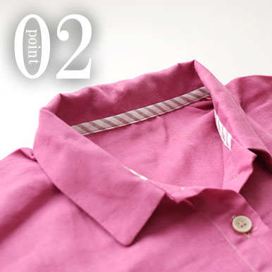 ちらりと覗くおしゃれなテープのワンポイント（全色同色）