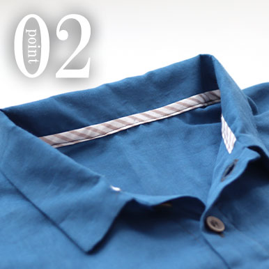 ちらりと覗くおしゃれなテープのワンポイント（全色同色）