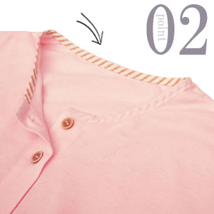 ちらりと覗くおしゃれなテープのワンポイント
(全色同色)