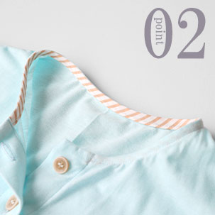 ちらりと覗くおしゃれなテープのワンポイント（全色同色）