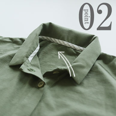 ちらりと覗くおしゃれなテープのワンポイント(全色同色)