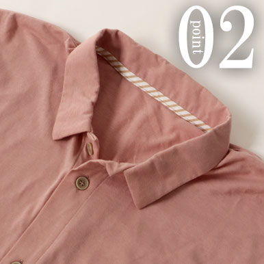 ちらりと覗くおしゃれなテープのワンポイント（全色同色）