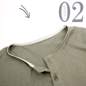 ちらりと覗くおしゃれなテープのワンポイント
（全色同色）