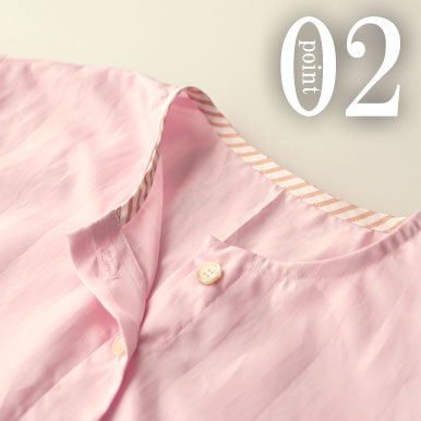 ちらりと覗くおしゃれなテープのワンポイント(全色同色)