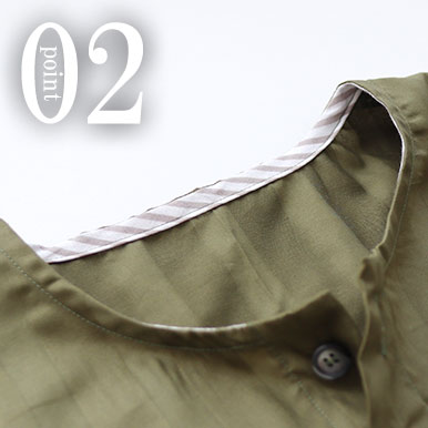 ちらりと覗くおしゃれなテープのワンポイント（全色同色）