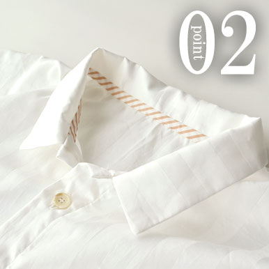 ちらりと覗くおしゃれなテープのワンポイント（全色同色）