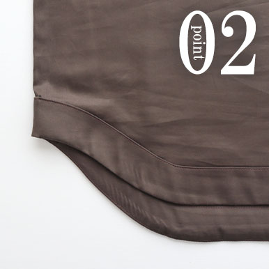 80インドオーガニック超長綿サテンパジャマのデザイン2