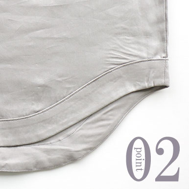 80インドオーガニック超長綿サテンパジャマのデザイン2