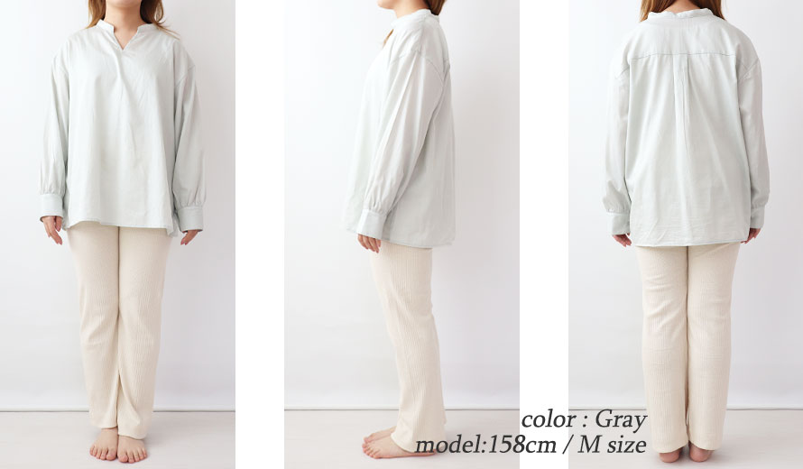 ゆったりしたデザイン