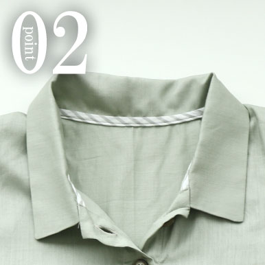 ちらりと覗くおしゃれなテープのワンポイント（全色同色）