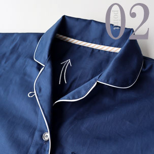 ちらりと覗くおしゃれなテープのワンポイント（全色同色）