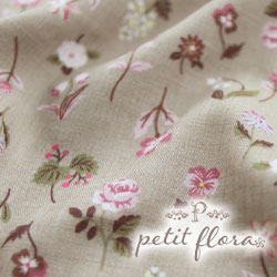 花柄ダブルガーゼ（プチフローラ）