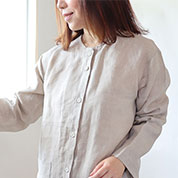 やわらかるいリネンレディースパジャマ