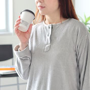 両面パイルニットヘンリーネックパジャマ