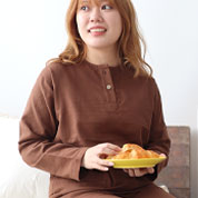 ダブルガーゼショールカラーパジャマ
