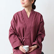 ダブルガーゼ作務衣