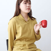 ダブルガーゼショールカラーパジャマ