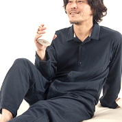 コットンムーススモールカラーパジャマ