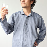 近江ちぢみ麻メンズパジャマ