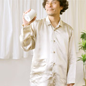 シルクサテンパジャマ