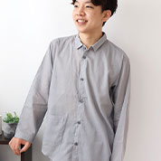 1重ガーゼ襟ありパジャマ