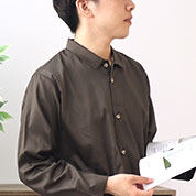 80インドオーガニック超長綿サテンスモールカラーパジャマ