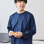 サテンストライプメンズパジャマ