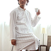 サテンストライプスリーパー