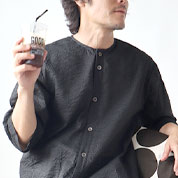 エアリーリップル七分袖丈パジャマ