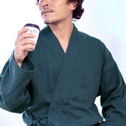 3重ガーゼ作務衣