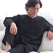 エアリーリップルVネックかぶりパジャマ