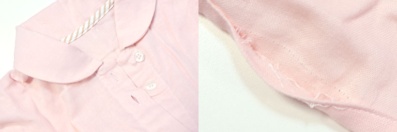 長くご愛用いただいた際のほつれに