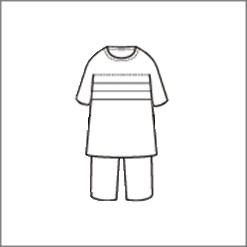 レディース胸透けない 半袖