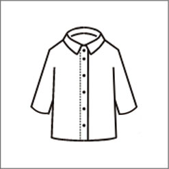 メンズ前開き その他袖丈