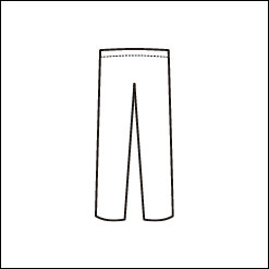 ズボン丈から選ぶ（レディース長ズボン単品）