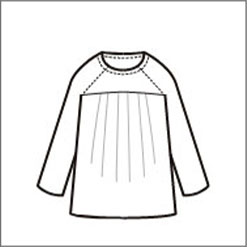 襟のデザインから選ぶ（レディース長袖上着単品）