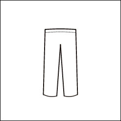 ズボン丈から選ぶ（レディース七分丈ズボン単品）