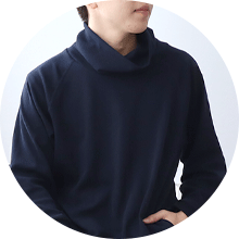 かぶり　タートルネック